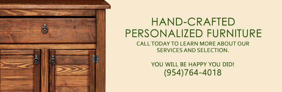 Custom Wood Furniture in Broward County FL